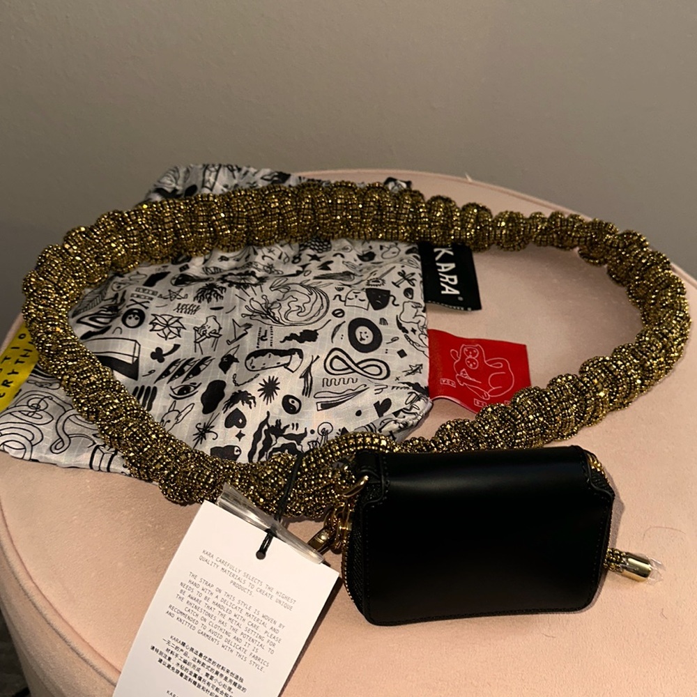 Kara Crystal Cobra Bike Wallet